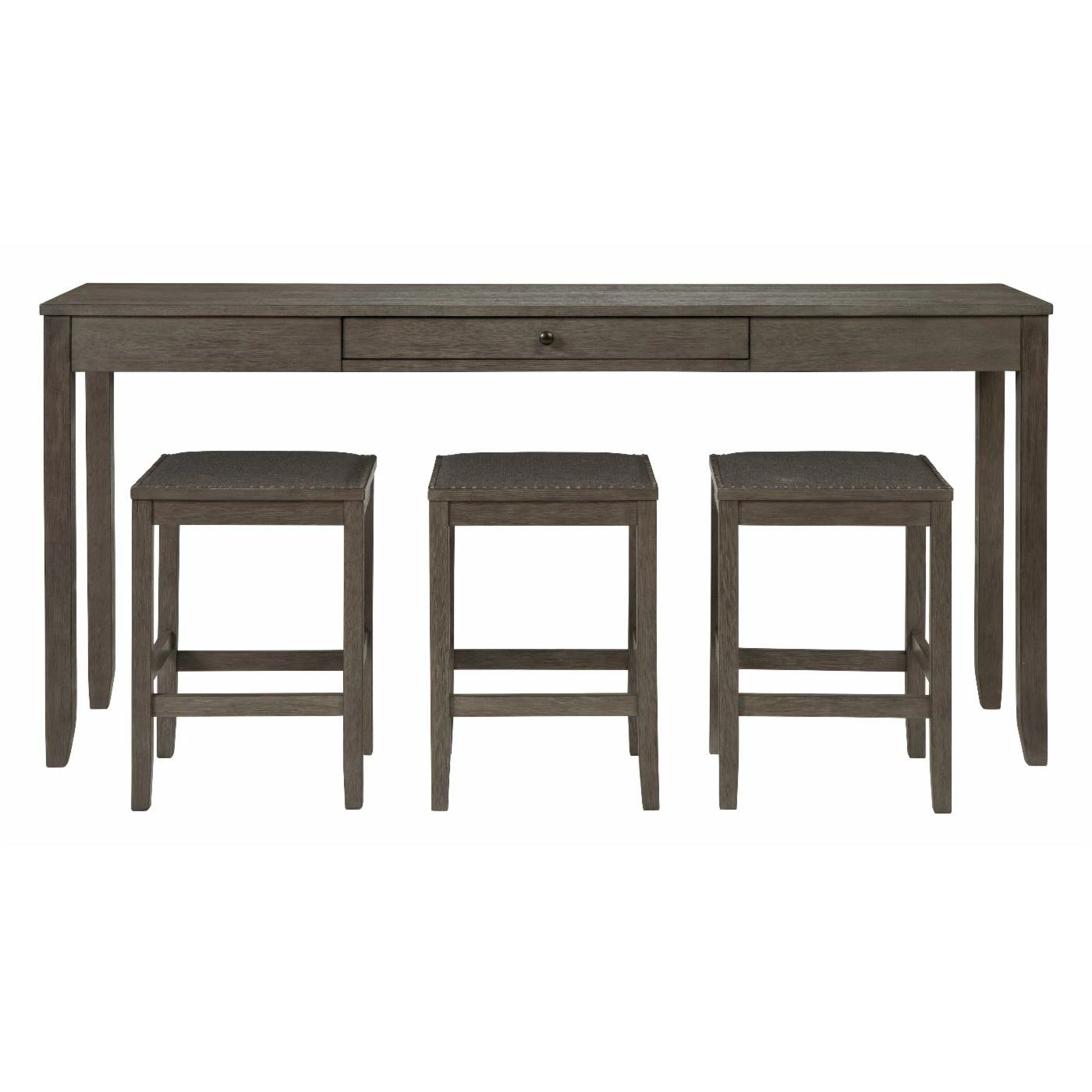New ⌛ Rectangle Signature Design By Ashley Caitbrook 4 Piece Rectangular Dining Room Counter Table Set ❤️ 7 New ⌛ Rectangle Signature Design By Ashley Caitbrook 4 Piece Rectangular Dining Room Counter Table Set ❤️ - Image 5