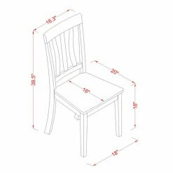 Flash Sale ๐ Rectangle East West Furniture Dover DOAN7 Seven Piece Extension Dining Table Set ๐ 11 Flash Sale ๐ Rectangle East West Furniture Dover DOAN7 Seven Piece Extension Dining Table Set ๐ -Kitchen Sales Store scaleEASE1336