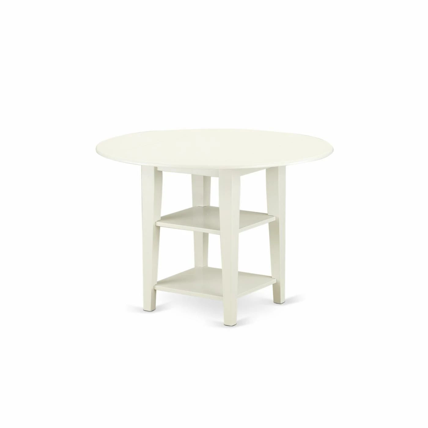 Outlet 👏 East West Furniture Sudbury 5 Piece Round Extending Dining Table Set ❤️ 7 Outlet 👏 East West Furniture Sudbury 5 Piece Round Extending Dining Table Set ❤️ - Image 5