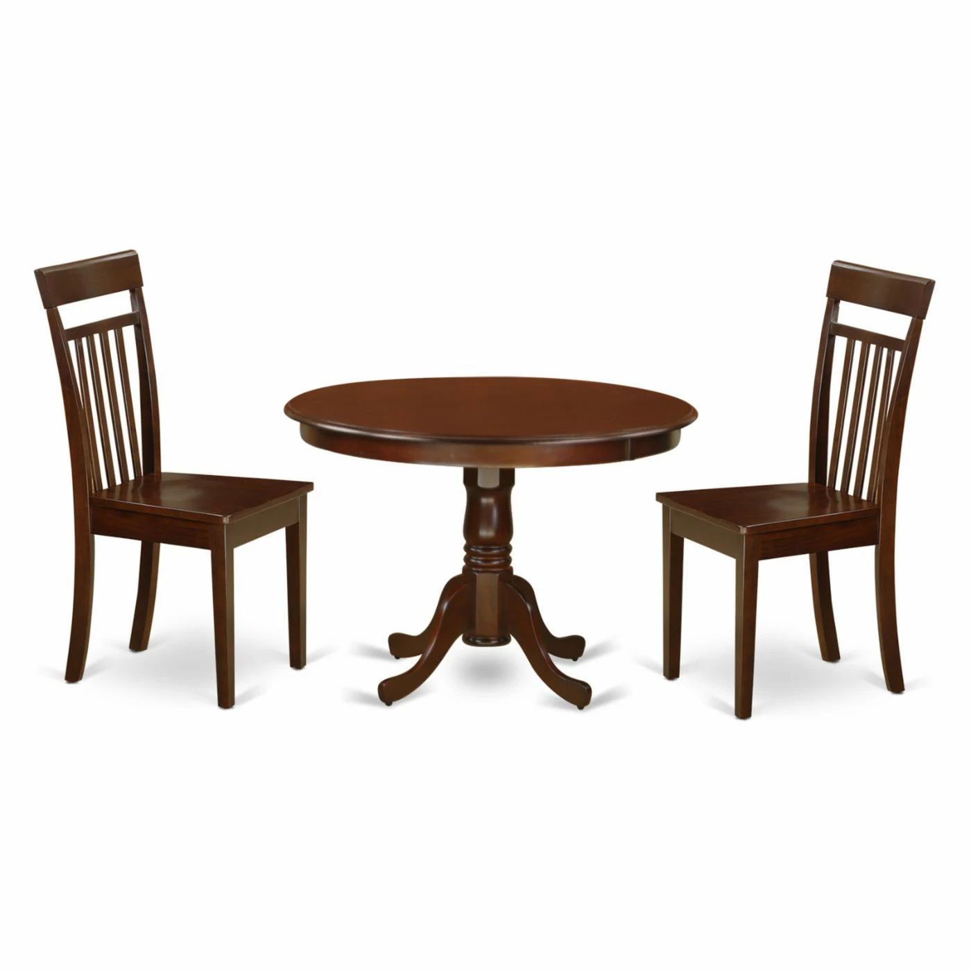 Deals 💯 Round East West Furniture Hartland 3 Piece Sheraton Dining Table Set 👏 7 Deals 💯 Round East West Furniture Hartland 3 Piece Sheraton Dining Table Set 👏 - Image 5