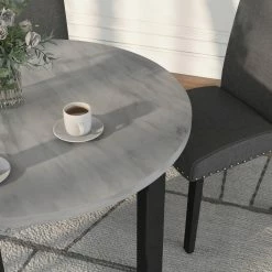 Cheap ❤️ Furniture Of America Taswell 5-Piece Round Dining Table Set ✨ 12 Cheap ❤️ Furniture Of America Taswell 5-Piece Round Dining Table Set ✨ -Kitchen Sales Store scaleENLB5505