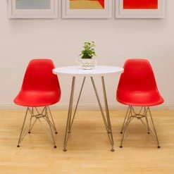 Wholesale 🔥 Round Mod Made Paris Tower 3-Piece Dining Set 🤩 15 Wholesale 🔥 Round Mod Made Paris Tower 3-Piece Dining Set 🤩 -Kitchen Sales Store scaleEZMO109