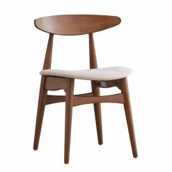 Budget 🤩 Rectangle Chelsea Lane Mid Century Modern 6 Piece Dining Set 👍 -Kitchen Sales Store scaleHME3179