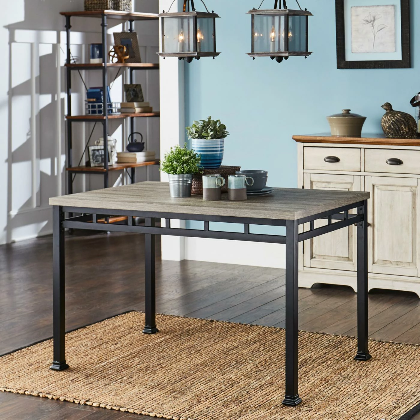 Discount 🎉 Rectangle Weston Home Olek 5 Piece Dinette Set 😍 7 Discount 🎉 Rectangle Weston Home Olek 5 Piece Dinette Set 😍 - Image 5