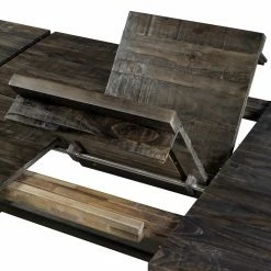 Promo 🤩 Rectangle Magnussen Bellamy 5-Piece Rectangular Dining Table Set 🔔 -Kitchen Sales Store scaleMHF2124