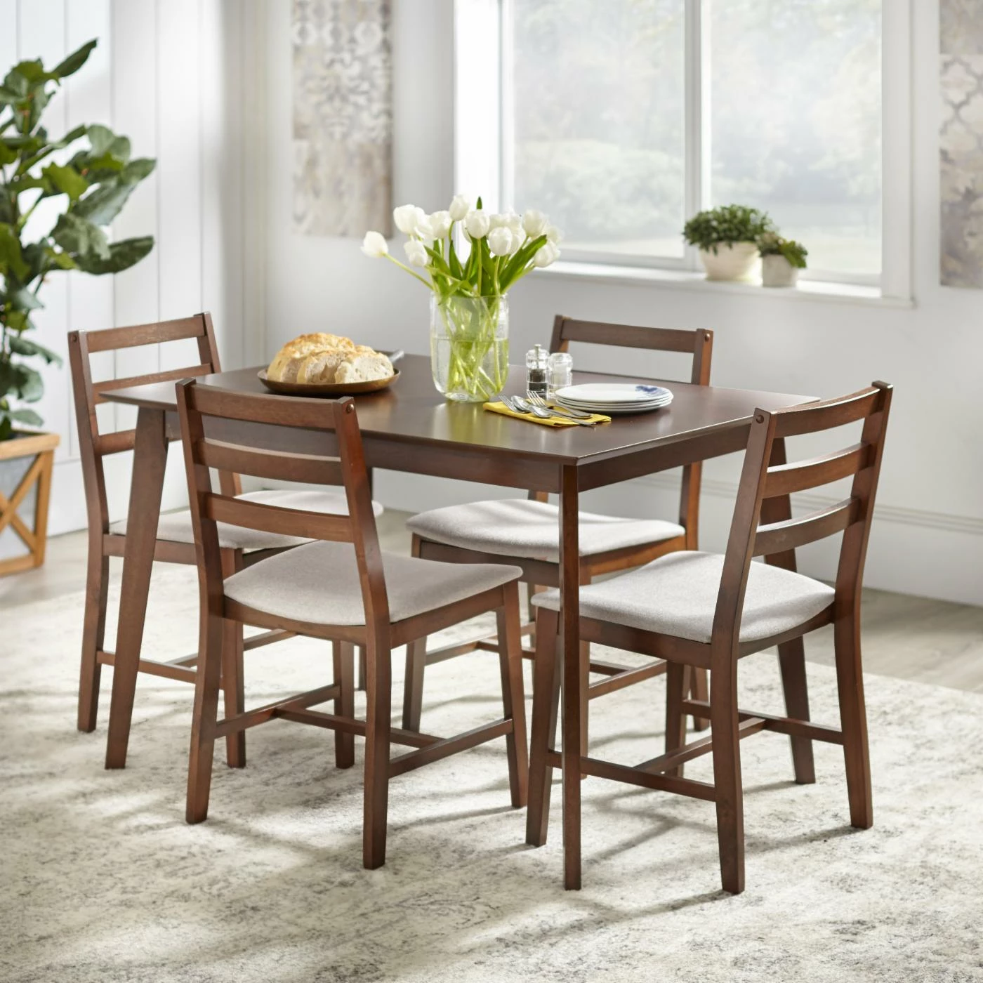 Best deal ๐ All Other Brands Rectangle 5 Piece Charlie Dining Set ๐ 7 Best deal ๐ All Other Brands Rectangle 5 Piece Charlie Dining Set ๐ - Image 5